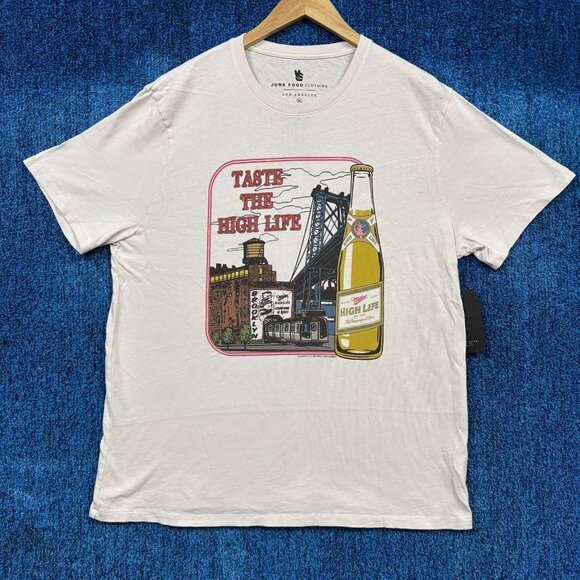 Miller High Life Taste the High Life Brooklyn Promo Tee XL - Picture 1 of 4